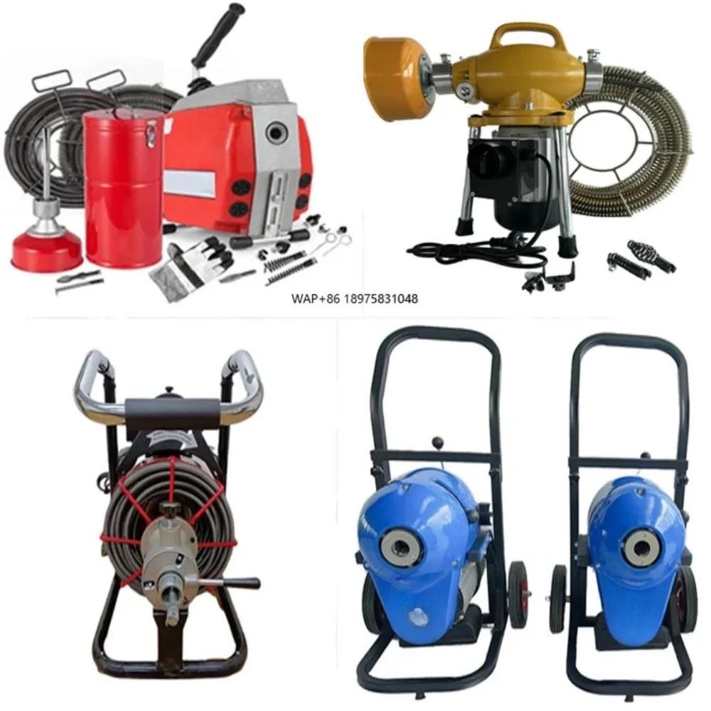 Highstrength Density Solid Cable Electric 20m Outdoor Stage Sewer Pipe Snake Auger Cleaner Drain Cleaning Equipment Tool Machine
Highstrength Density Solid Cable Electric 20m Outdoor Stage Sewer Pipe Snake Auger Cleaner Drain Cleaning Equipment Tool Machine