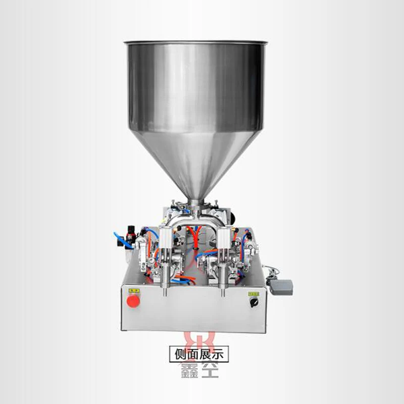 110v 220v Pneumatic Automatic Filling Machine Water Beverage Wine Milk Double Head Liquid Filling Machine
110v 220v Pneumatic Automatic Filling Machine Water Beverage Wine Milk Double Head Liquid Filling Machine