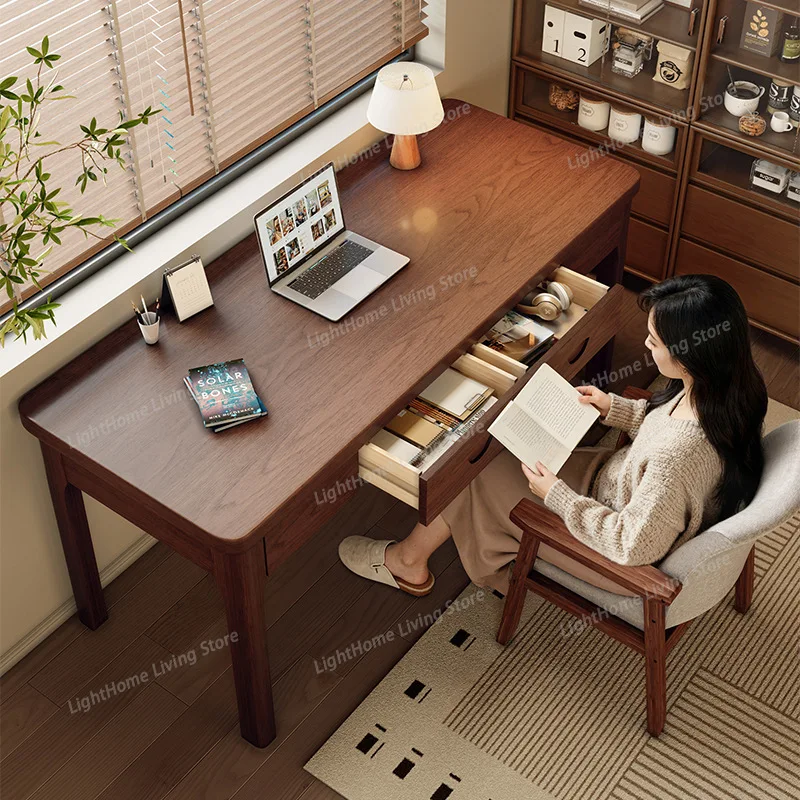Computer Desk Household with Two Drawer Writing Table Small Apartment Study Table for Adult Office Working Table Home with Chair
Computer Desk Household with Two Drawer Writing Table Small Apartment Study Table for Adult Office Working Table Home with Chair
