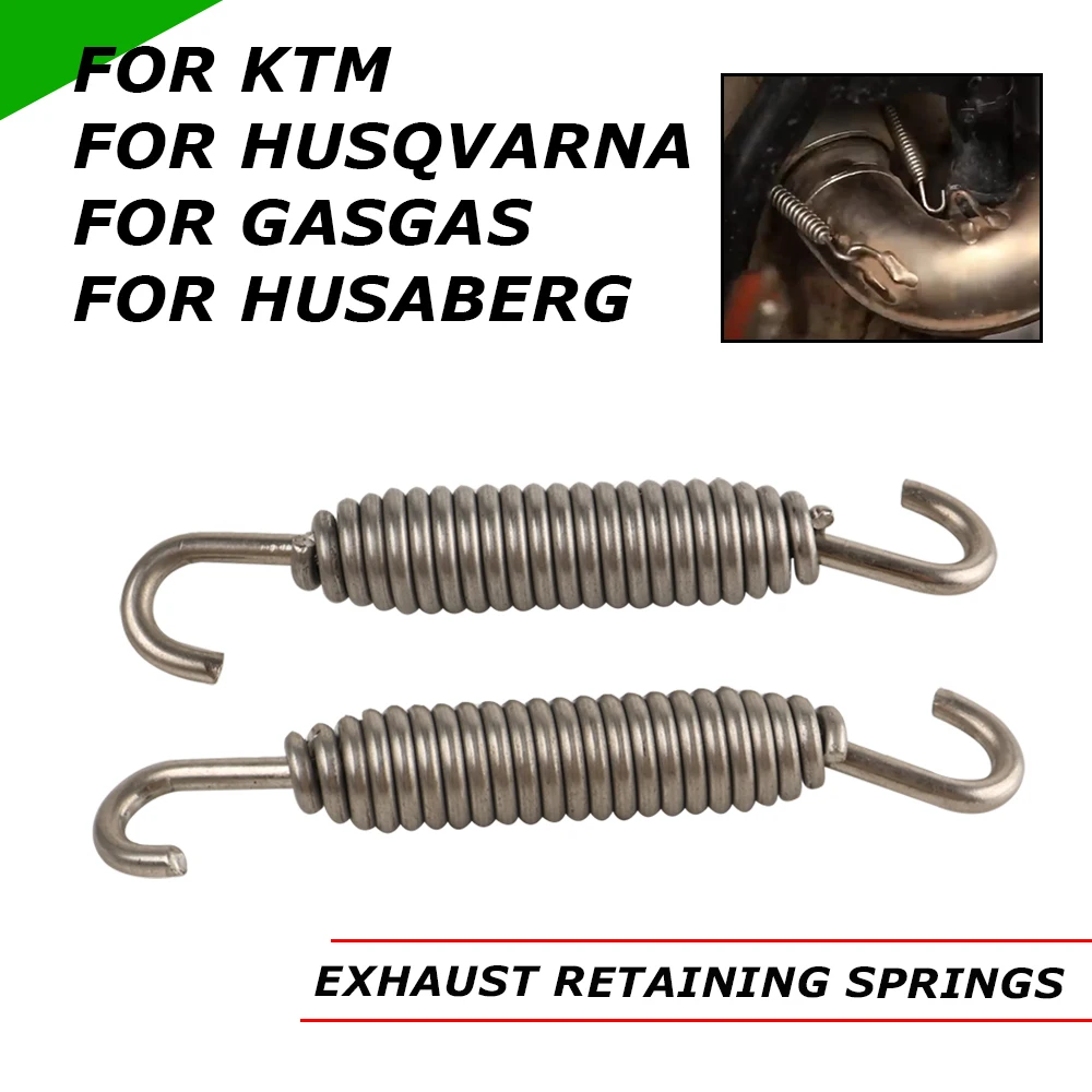 Exhaust Tailpipe Retaining Springs For Husqvarna TC TE FX 125 - 501 For KTM EXC 300 SX SXF XC XCF XCW GasGas 2024 For Husaberg
Exhaust Tailpipe Retaining Springs For Husqvarna TC TE FX 125 - 501 For KTM EXC 300 SX SXF XC XCF XCW GasGas 2024 For Husaberg