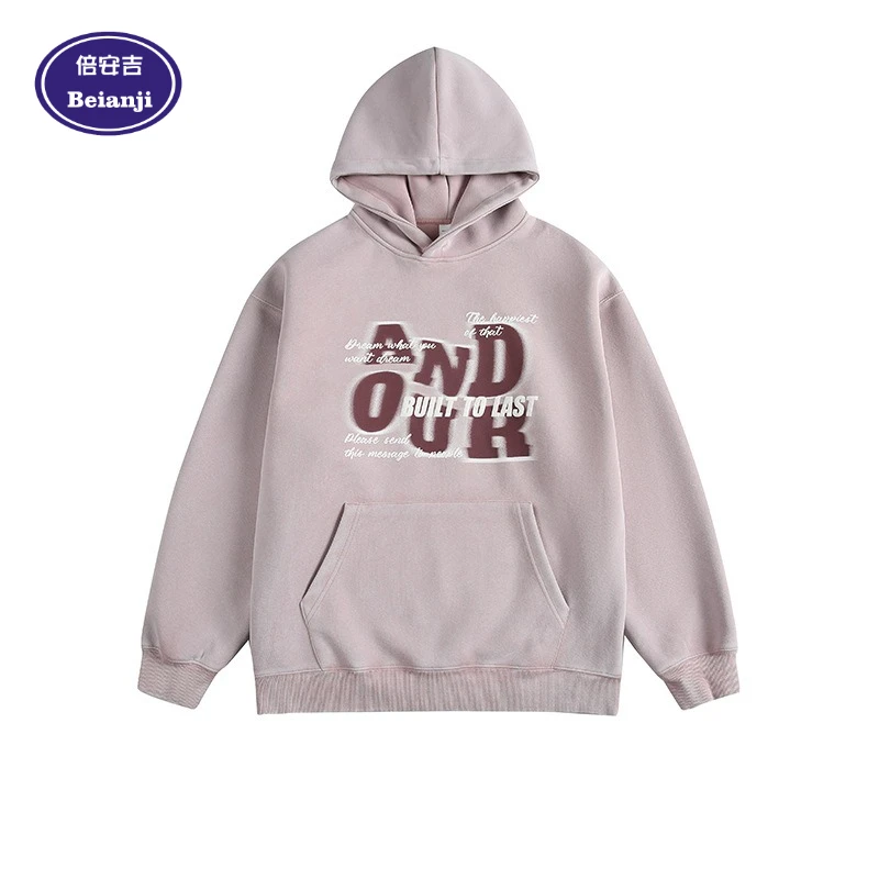 Apparel Custom Supplier Mens Cotton Heavy 400G Printed Hooded with Kangroo Pocket Pullover Sweatshirt Casual Long Sleeve Shirts
Apparel Custom Supplier Mens Cotton Heavy 400G Printed Hooded with Kangroo Pocket Pullover Sweatshirt Casual Long Sleeve Shirts