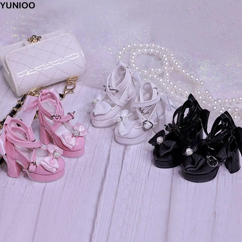1 Pair 1/3&1/4 BJD Bowknot High Heels PU Heightened Doll's Shoes Luxurious Delicate Dress Up Doll Shoes Girl Toys
1 Pair 1/3&1/4 BJD Bowknot High Heels PU Heightened Doll's Shoes Luxurious Delicate Dress Up Doll Shoes Girl Toys