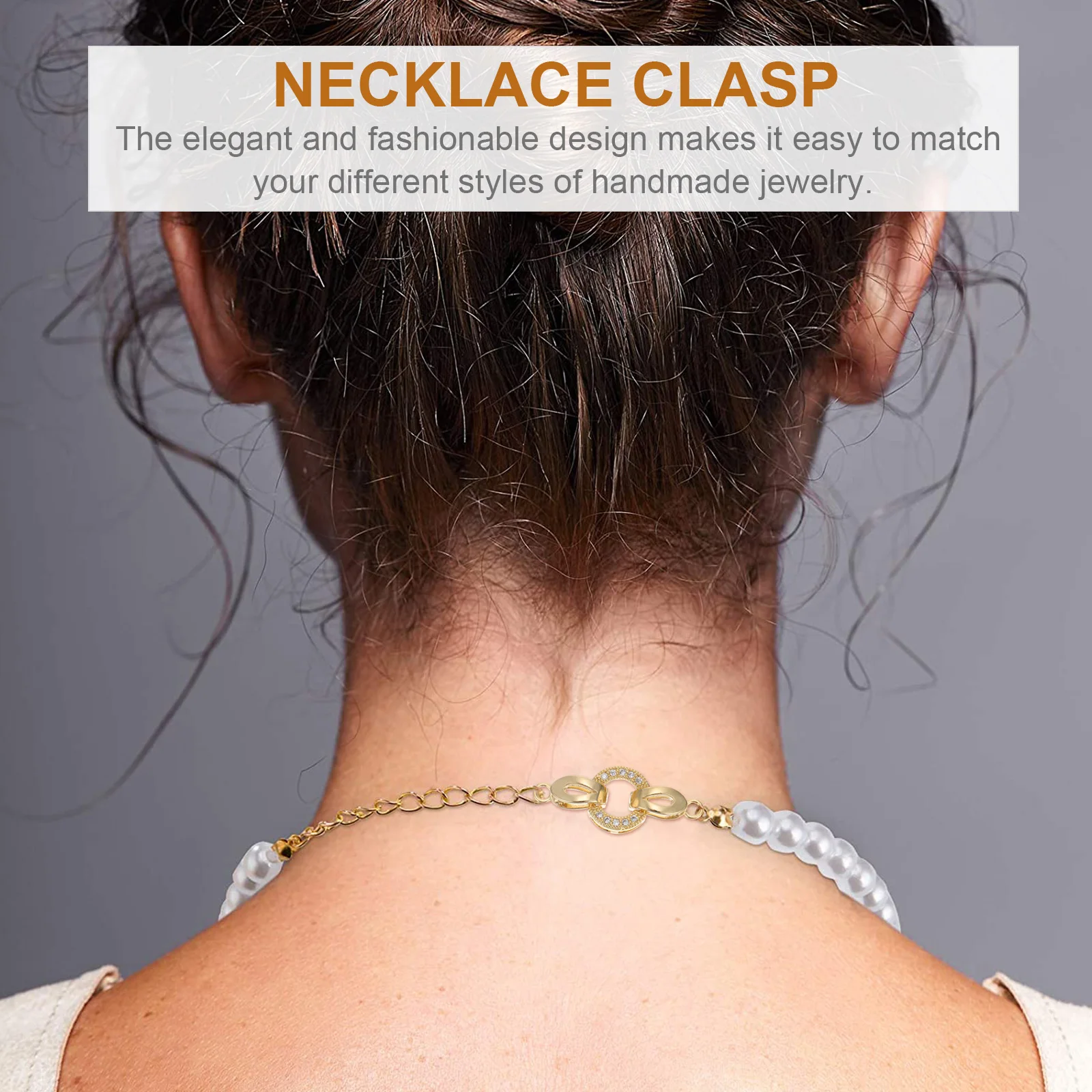 3pcs 18K Gold Plated Necklace Bracelet Clasp Connector Hook for Jewelry Making Elegant Fashionable Copper Crafted
3pcs 18K Gold Plated Necklace Bracelet Clasp Connector Hook for Jewelry Making Elegant Fashionable Copper Crafted