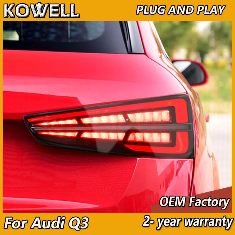Car Styling for Audi Q3 Tail Light 2013-2019 Q3 Taillights Rear DRL Fog Brake Reversing Dynamic Turn Signal
Car Styling for Audi Q3 Tail Light 2013-2019 Q3 Taillights Rear DRL Fog Brake Reversing Dynamic Turn Signal