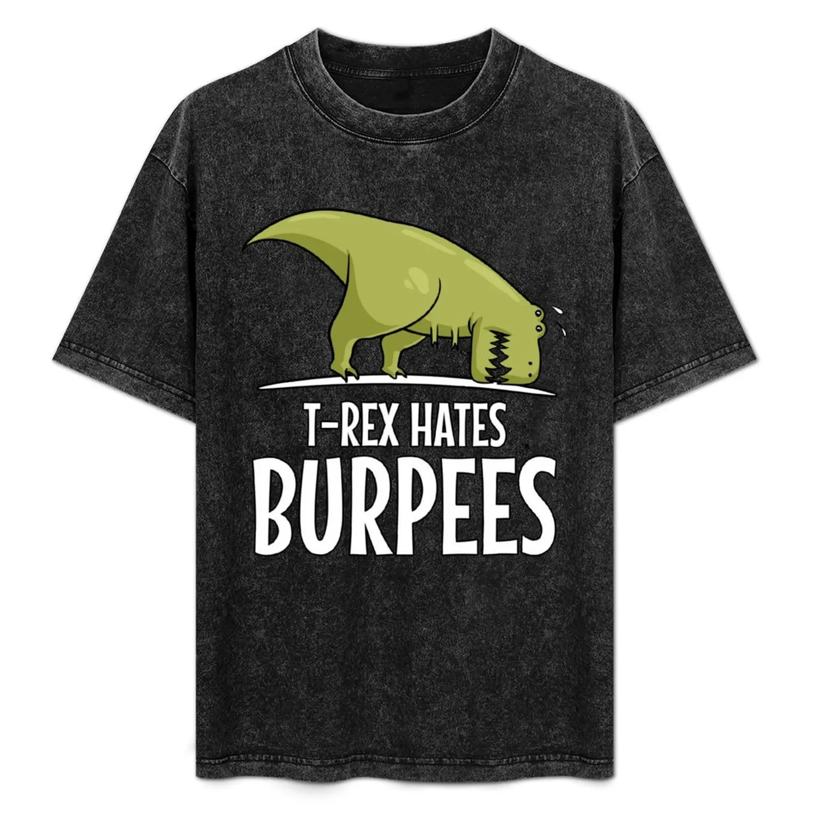 Dinosaur T-Rex Hates Burpees T-Shirt Large Size Casual Tee Shirt
Dinosaur T-Rex Hates Burpees T-Shirt Large Size Casual Tee Shirt