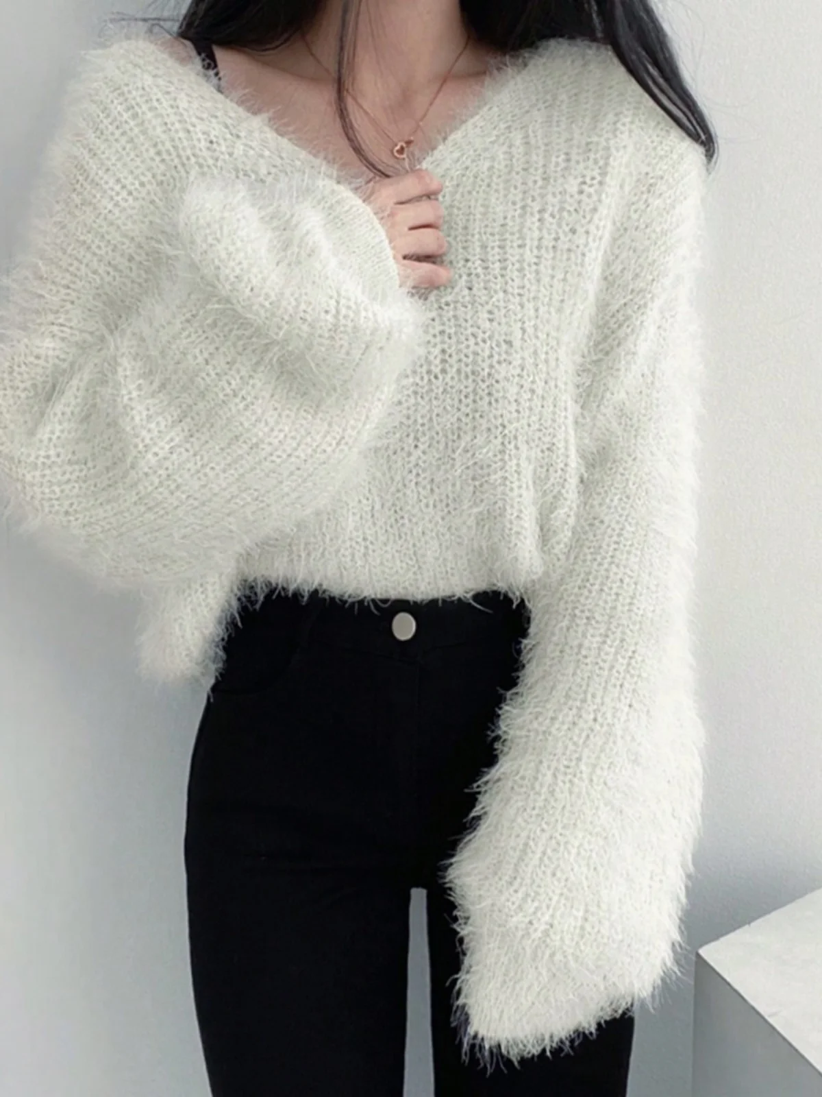 Шикарный корейский свитер Sle ort Sve Long Sve Slim Fit, вязаный свитер из норки, бархата, весна-осень, внутренняя одежда, чистый цвет
Шикарный корейский свитер Sle ort Sve Long Sve Slim Fit, вязаный свитер из норки, бархата, весна-осень, внутренняя одежда, чистый цвет