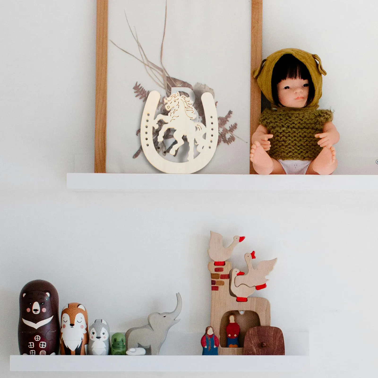 20Pcs Wooden Horseshoe Cutouts DIY Unfinished Wood Discs Slices U-Shaped Craft Shapes for Home Decoration Christmas Crafts
20Pcs Wooden Horseshoe Cutouts DIY Unfinished Wood Discs Slices U-Shaped Craft Shapes for Home Decoration Christmas Crafts