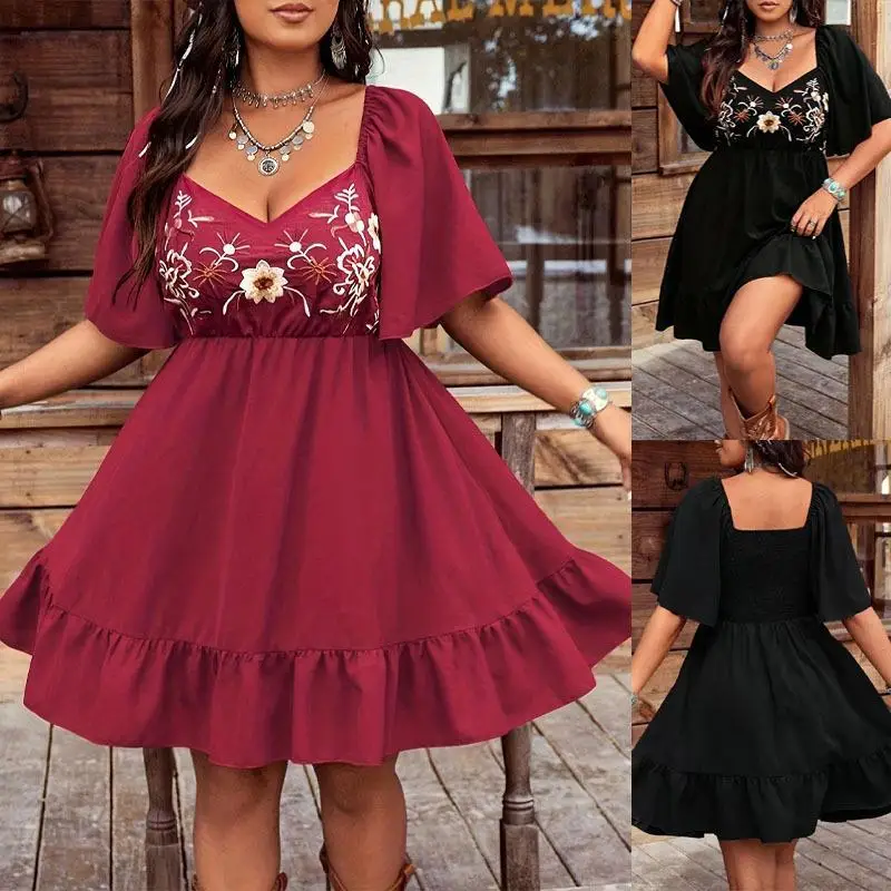 2025TUME Женское трансграничное миди Dr Ele Bell Sve с цветочной вышивкой Dr ort Sve Autumn Faion China Origin
2025TUME Женское трансграничное миди Dr Ele Bell Sve с цветочной вышивкой Dr ort Sve Autumn Faion China Origin