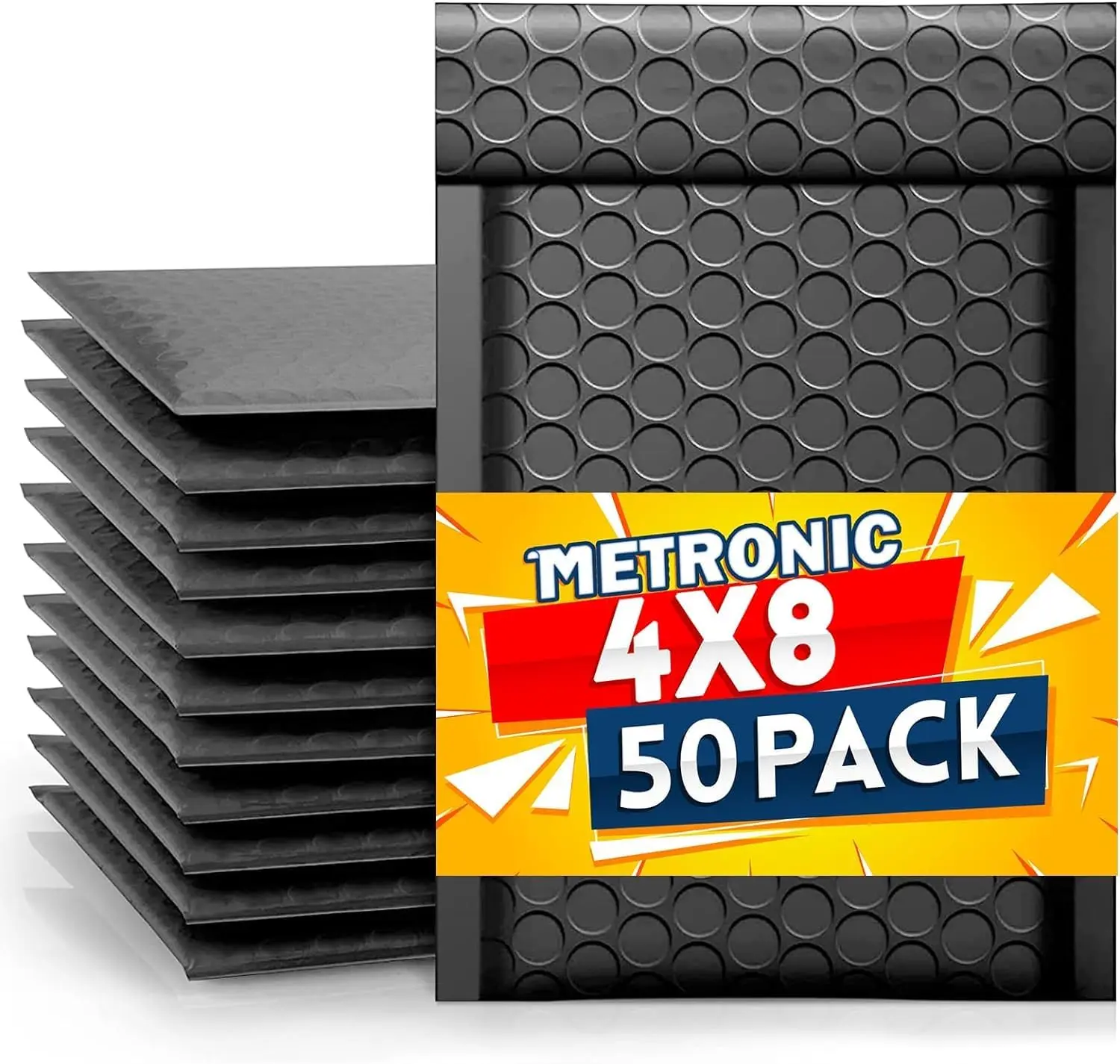 4x8 Inch Bubble Mailer 50 Pack,Black Bubble Mailers, Waterproof Self Seal Adhesive Shipping Bags,Padded Envelopes for Shipping,
4x8 Inch Bubble Mailer 50 Pack,Black Bubble Mailers, Waterproof Self Seal Adhesive Shipping Bags,Padded Envelopes for Shipping,