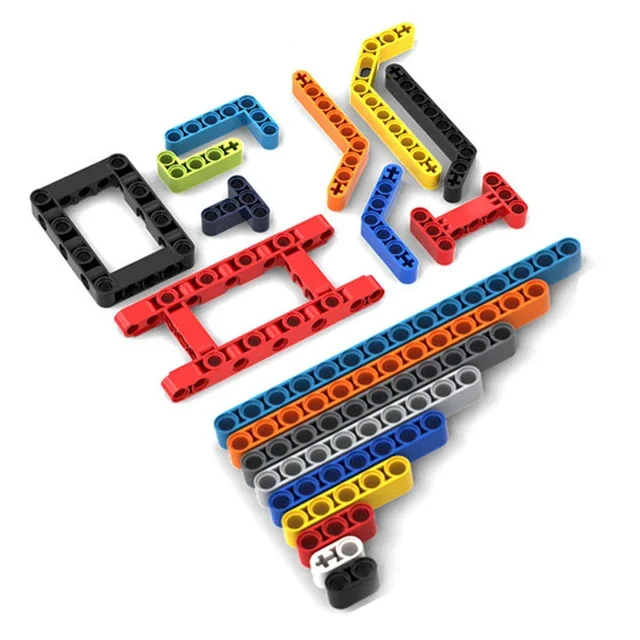 MOC High-tech Beam Thick Series L-shape and Bent Beam DIY Building Blocks Bricks Compatible with Lego High-tech Educational Toy
MOC High-tech Beam Thick Series L-shape and Bent Beam DIY Building Blocks Bricks Compatible with Lego High-tech Educational Toy