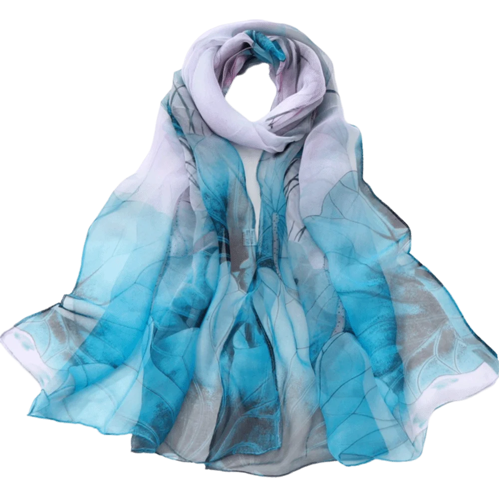 Летний шелковый шарф с вышивкой, солнцезащитная дышащая пляжная шаль, гладкий шелковый солнцезащитный хиджаб для женщин 
Летний шелковый шарф с вышивкой, солнцезащитная дышащая пляжная шаль, гладкий шелковый солнцезащитный хиджаб для женщин