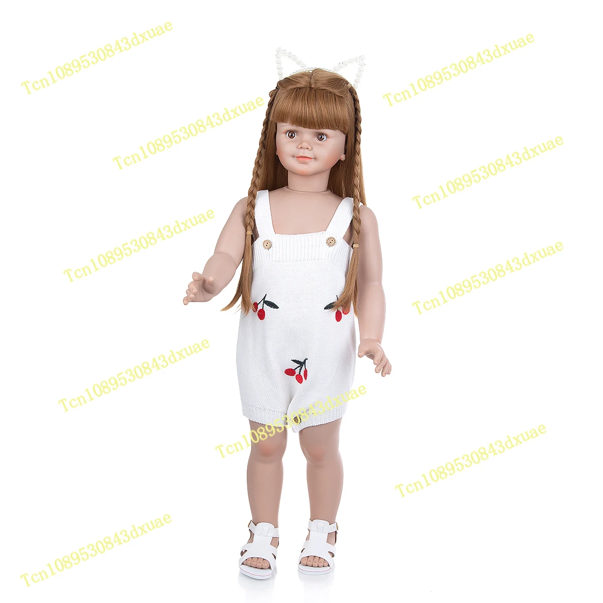 30 Inch Full Silicone Reborn Baby Doll Toys Dresses With Knitting Jumpsuit Teddlor Dolls Kids Playmate Birthday Gift
30 Inch Full Silicone Reborn Baby Doll Toys Dresses With Knitting Jumpsuit Teddlor Dolls Kids Playmate Birthday Gift
