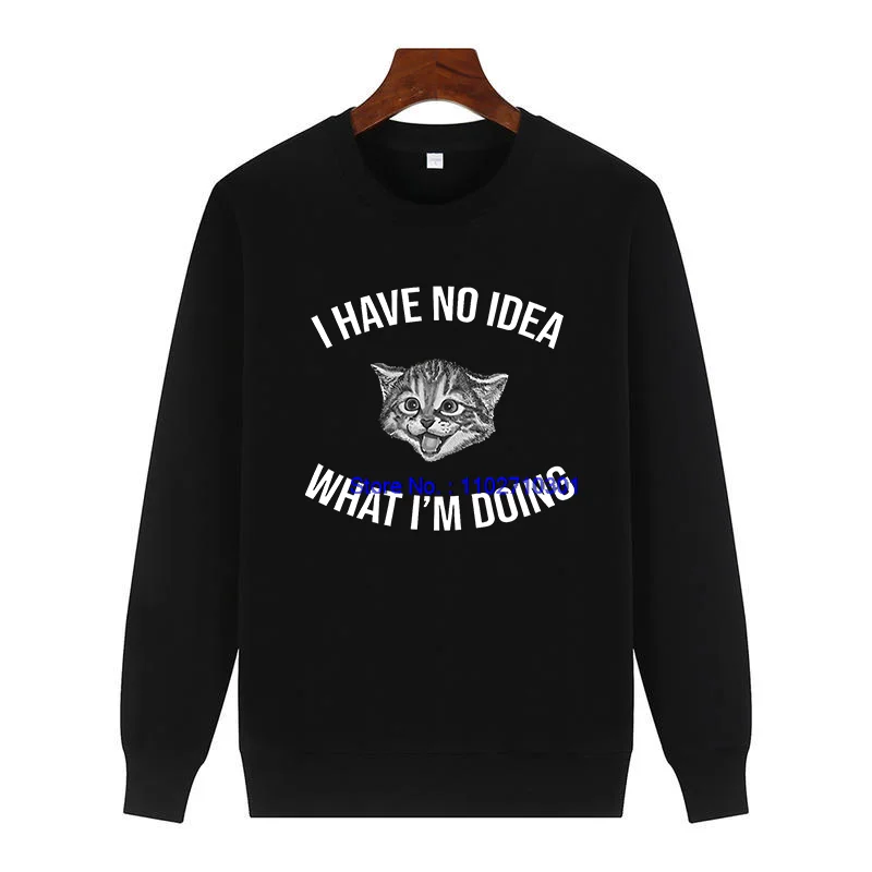 Я не идея, что я делаю, забавный кот, мем, модные толстовки с графическим рисунком, флисовый пуловер с круглым вырезом, мужской зимний свитер
Я не идея, что я делаю, забавный кот, мем, модные толстовки с графическим рисунком, флисовый пуловер с круглым вырезом, мужской зимний свитер