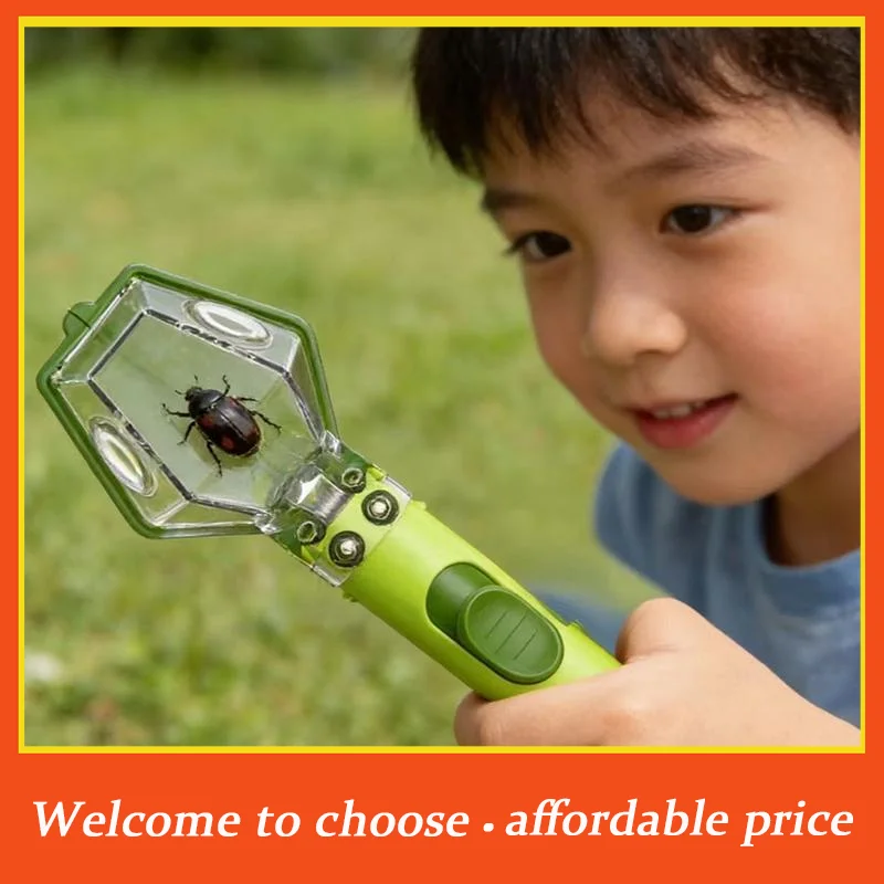 ^Portable Catcher Toy Trap Push Type Transparent Observer Box Bug Catcher STEM Educational Exploration Tool
^Portable Catcher Toy Trap Push Type Transparent Observer Box Bug Catcher STEM Educational Exploration Tool