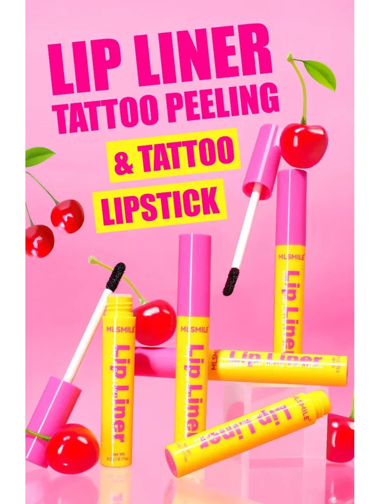 MLSMILE 6-Color Liner Waterproof Non-Fading Tint Peel-Off Lipstick Lip Gloss 2025 New
MLSMILE 6-Color Liner Waterproof Non-Fading Tint Peel-Off Lipstick Lip Gloss 2025 New