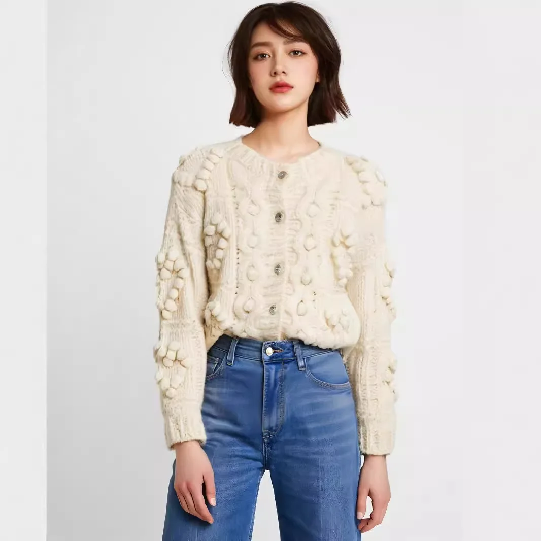 Высококачественный осенне-зимний женский свитер-кардиган, свободный короткий утепленный теплый вязаный свитер из мохера
Высококачественный осенне-зимний женский свитер-кардиган, свободный короткий утепленный теплый вязаный свитер из мохера