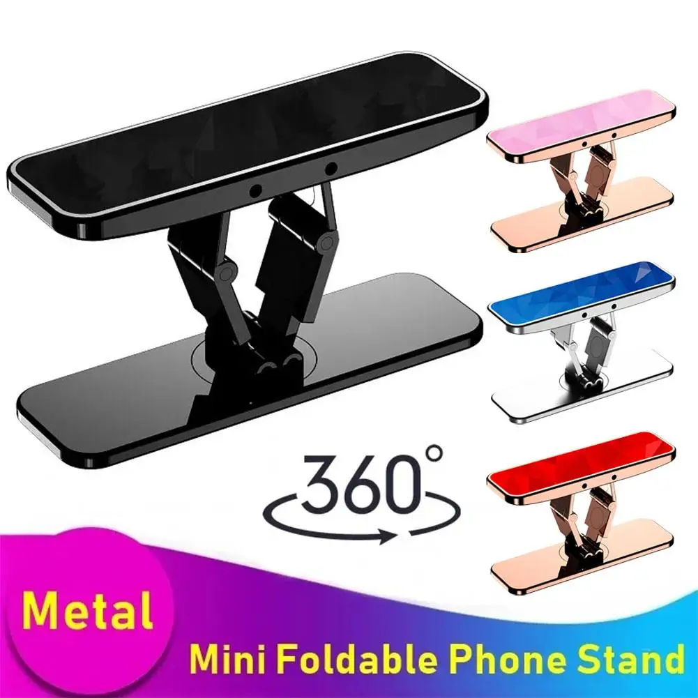 Metal Folding Phone Stand Luxury Mini Phone Holder Kickstand Rotate Phones Mount Phone Bracket Holder Mobile Invisible 360° S6I0
Metal Folding Phone Stand Luxury Mini Phone Holder Kickstand Rotate Phones Mount Phone Bracket Holder Mobile Invisible 360° S6I0