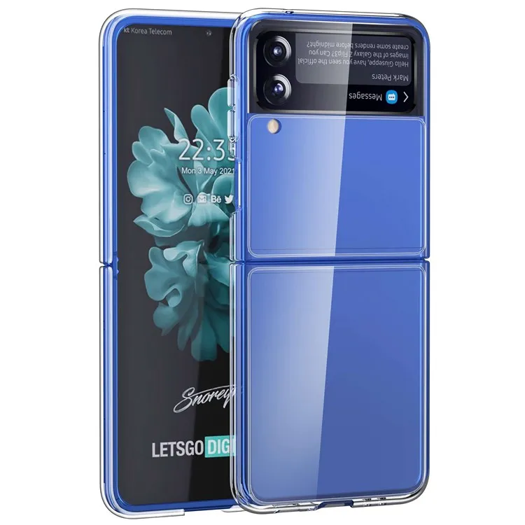 For Samsung Galaxy Z Flip4 5G Crystal Clear Case Hard PC Back Soft TPU Bumper Edge Anti-Scratch Cover
For Samsung Galaxy Z Flip4 5G Crystal Clear Case Hard PC Back Soft TPU Bumper Edge Anti-Scratch Cover