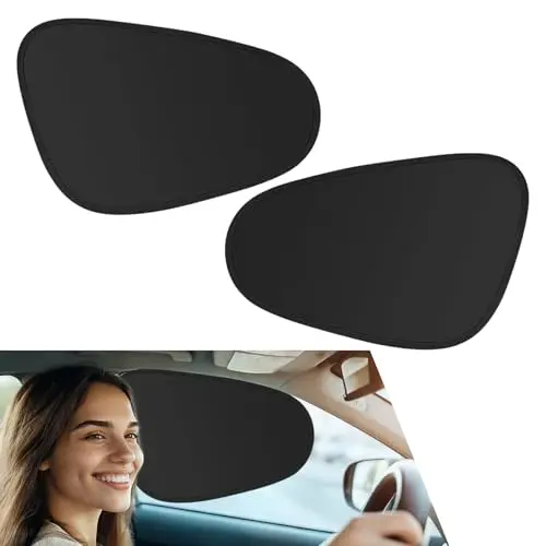 2-Pack Universal Car Side Window Sunshades With Static Cling, UV Protection Privacy Covers For Sedans, SUVs And Trucks
2-Pack Universal Car Side Window Sunshades With Static Cling, UV Protection Privacy Covers For Sedans, SUVs And Trucks