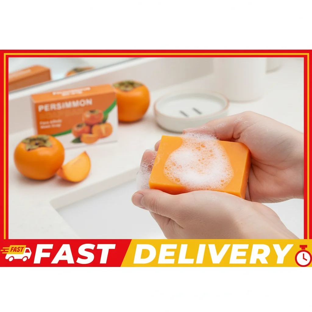 100G Hand Made Persimmon Soap Bar Body Deodorant Soap for Men Women Handmade Skin Brightening Bath Soap Remove Body Odor 100g
100G Hand Made Persimmon Soap Bar Body Deodorant Soap for Men Women Handmade Skin Brightening Bath Soap Remove Body Odor 100g