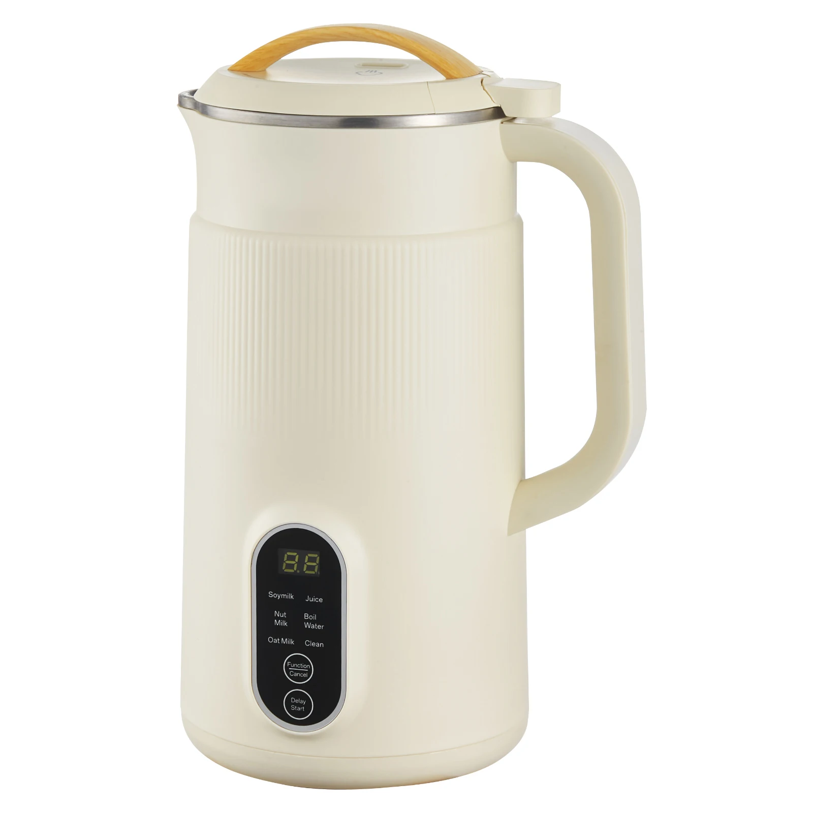 6-in-1 Nut Milk Maker, 20 oz Soy Milk Machine with 6 Blades, Ideal for Homemade Oat, Nut, Soy, Juice, Plant-Based and Non-Dairy
6-in-1 Nut Milk Maker, 20 oz Soy Milk Machine with 6 Blades, Ideal for Homemade Oat, Nut, Soy, Juice, Plant-Based and Non-Dairy
