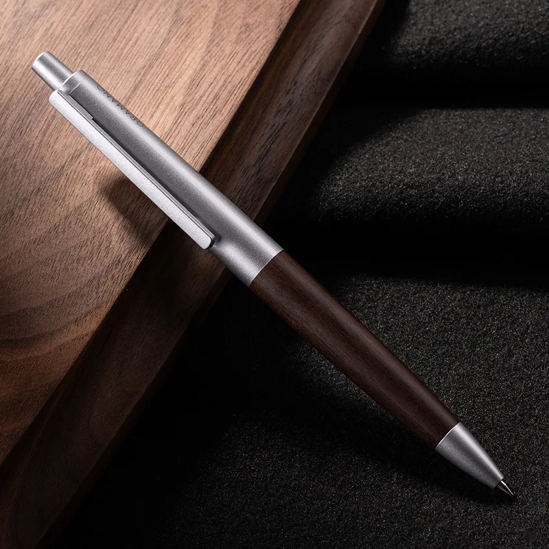 Deli A9PRO Premium Retractable Gel Pen Wood Grain Metal Body 0.5/0.7/1.0MM Black Ink Signature Writing Office Stationery Pen
Deli A9PRO Premium Retractable Gel Pen Wood Grain Metal Body 0.5/0.7/1.0MM Black Ink Signature Writing Office Stationery Pen