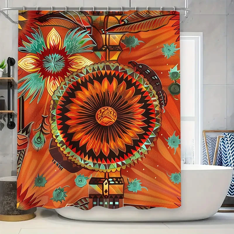 Modern Bathroom Decor Fashion Shower Curtain with Positive Motivational Quote for Home Decor in Black White Color Scheme. (Thi
Modern Bathroom Decor Fashion Shower Curtain with Positive Motivational Quote for Home Decor in Black White Color Scheme. (Thi