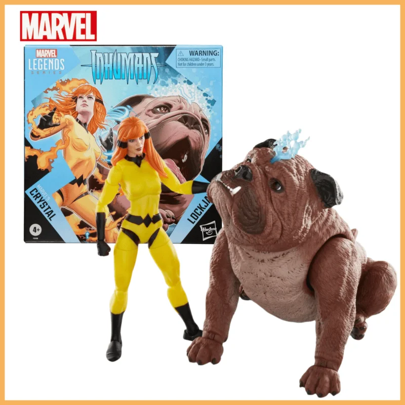Marvel Legends Inhumans Crystal Lockjaw Deluxe Exclusive 6" Alien Crystal Princess Lock Toothed Dog Action Desktop Ornament Toy
Marvel Legends Inhumans Crystal Lockjaw Deluxe Exclusive 6" Alien Crystal Princess Lock Toothed Dog Action Desktop Ornament Toy