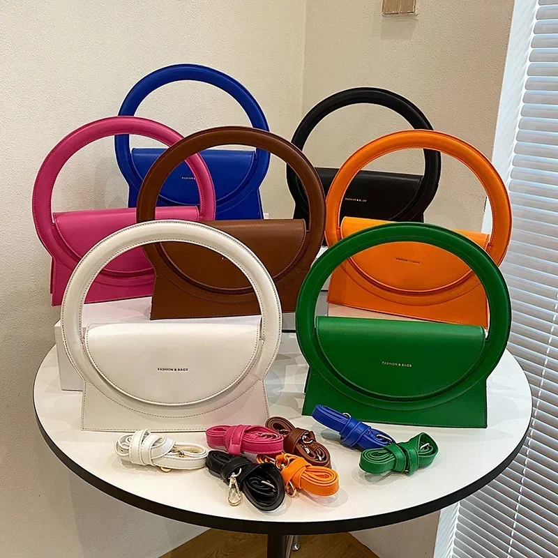 Personality Creative handbags 2024 Round Fashion Letter Shoulder Crossbody Bag Women's Luxury design Texture Clear Color Purse
Personality Creative handbags 2024 Round Fashion Letter Shoulder Crossbody Bag Women's Luxury design Texture Clear Color Purse