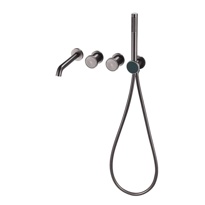 Bathtub Faucet Wall-Mounted Cold & Hot Jar Side Hidden Embedded Concealed Copper Bathtub Faucet
Bathtub Faucet Wall-Mounted Cold & Hot Jar Side Hidden Embedded Concealed Copper Bathtub Faucet
