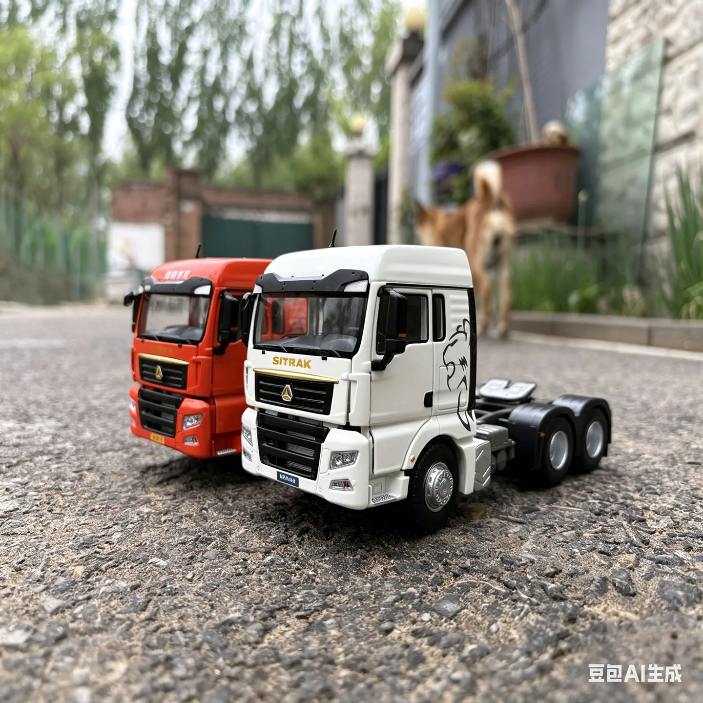 Dealer Edition Model,1:36 SINOTRUK SITRAK C7H,Semi Trailer Truck,Diecast Model for Collections,Display and Gift for Friends
Dealer Edition Model,1:36 SINOTRUK SITRAK C7H,Semi Trailer Truck,Diecast Model for Collections,Display and Gift for Friends