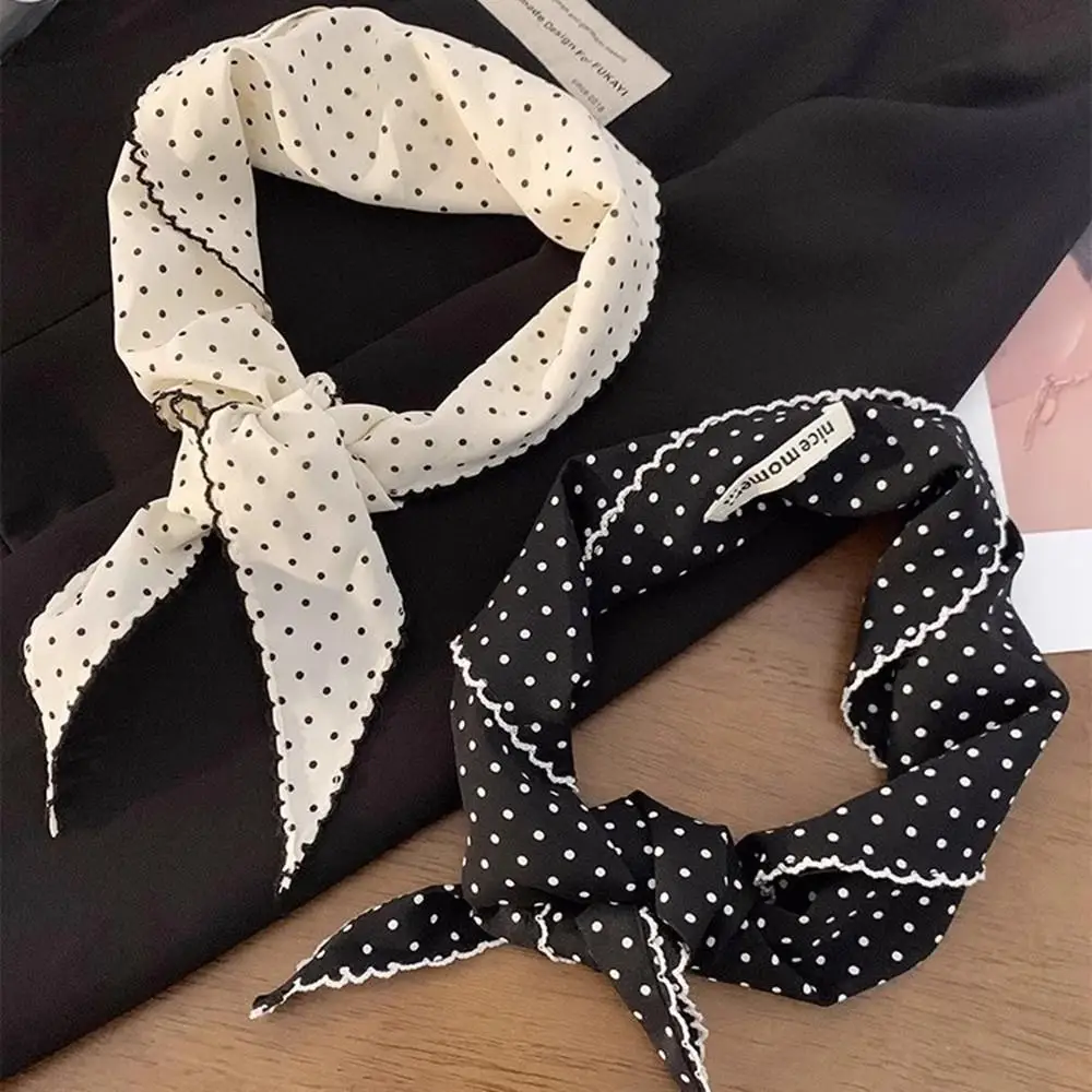 HOT Women's Head Scarf Korean Polka Dot Scarf Cotton Linen Triangle Scarf French Neck Scarf Shawl Summer Sun Protective Headwear
HOT Women's Head Scarf Korean Polka Dot Scarf Cotton Linen Triangle Scarf French Neck Scarf Shawl Summer Sun Protective Headwear