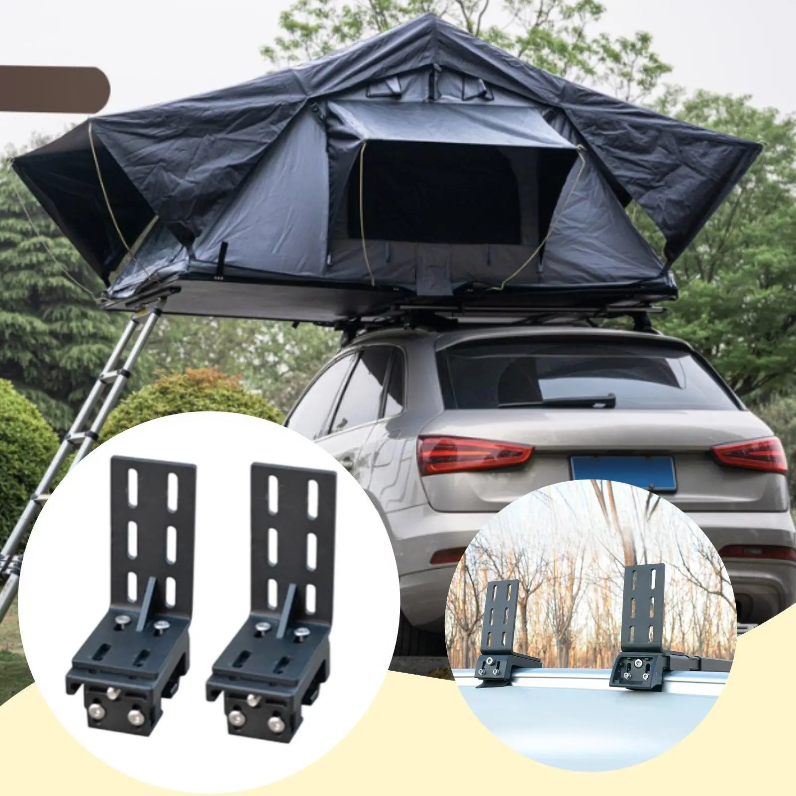Durable Aluminum Alloy Awning Brackets Roof Rack Tent Support Replacement Easy Installation for Camping Car Side Awning
Durable Aluminum Alloy Awning Brackets Roof Rack Tent Support Replacement Easy Installation for Camping Car Side Awning
