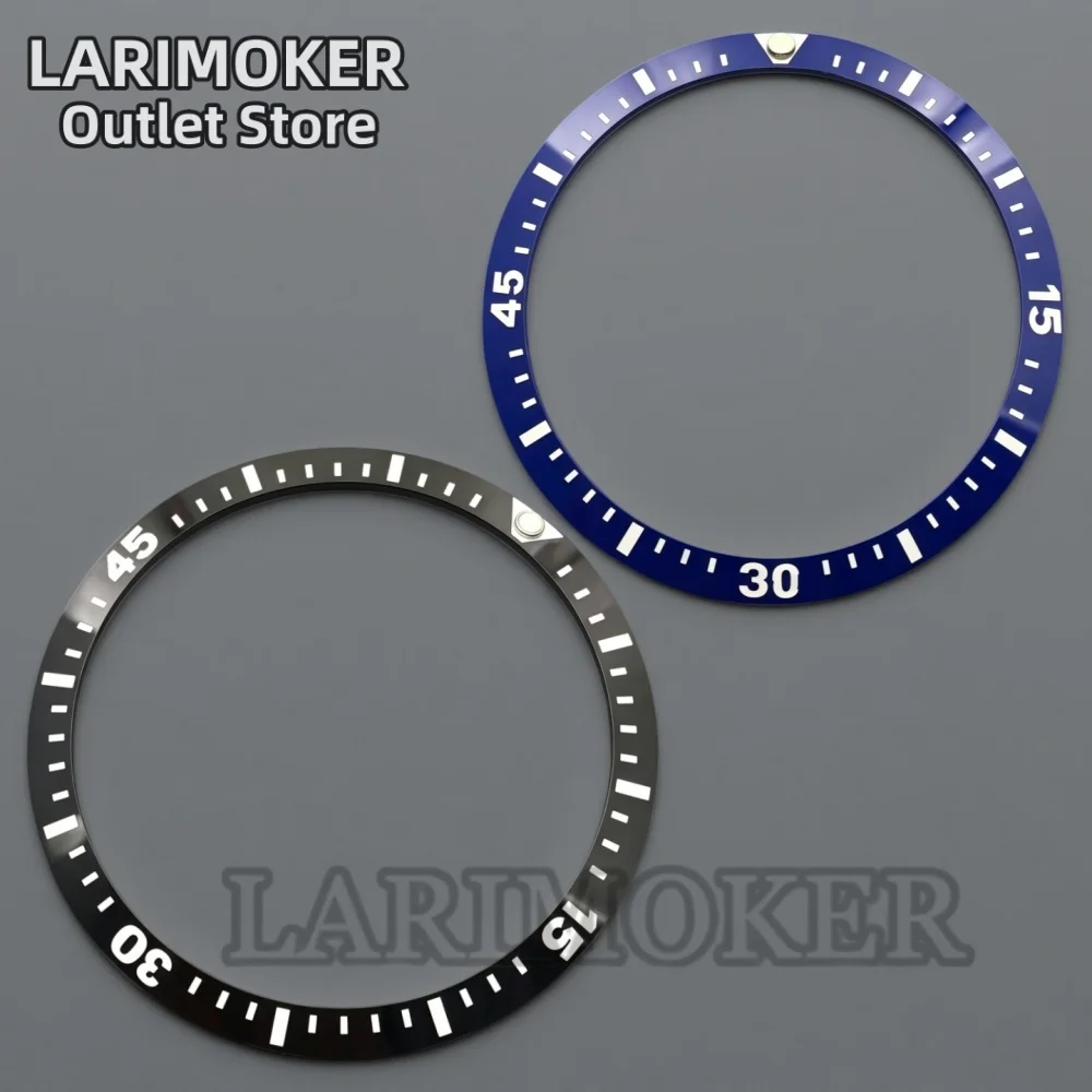 LARIMOKER Blue Black Ceramic Bezel Outer Diameter 41mm Inner Diameter 35.5mm Men's Watch Accessory
LARIMOKER Blue Black Ceramic Bezel Outer Diameter 41mm Inner Diameter 35.5mm Men's Watch Accessory