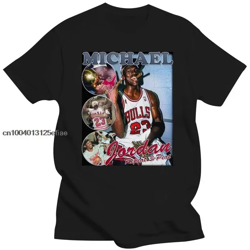 Michael JOR-dan-Three Peat Shirt Bootleg Rap Tee Short Sleeve Unisex Black Vintage Style T Shirt FPACE Vintage
Michael JOR-dan-Three Peat Shirt Bootleg Rap Tee Short Sleeve Unisex Black Vintage Style T Shirt FPACE Vintage