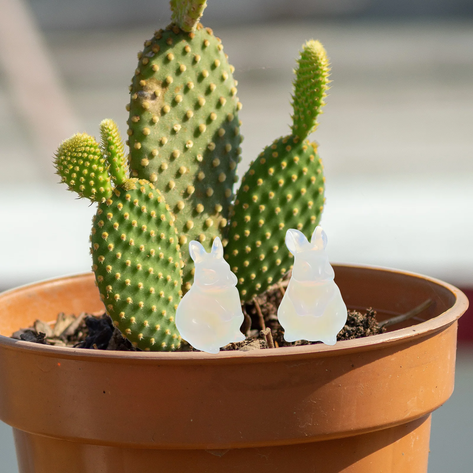 Crystal Stone Bunny Small Lightweight Cartoon Rabbit Statue Decorative Miniature for Home Office Desk Display Rabbit Figurine
Crystal Stone Bunny Small Lightweight Cartoon Rabbit Statue Decorative Miniature for Home Office Desk Display Rabbit Figurine