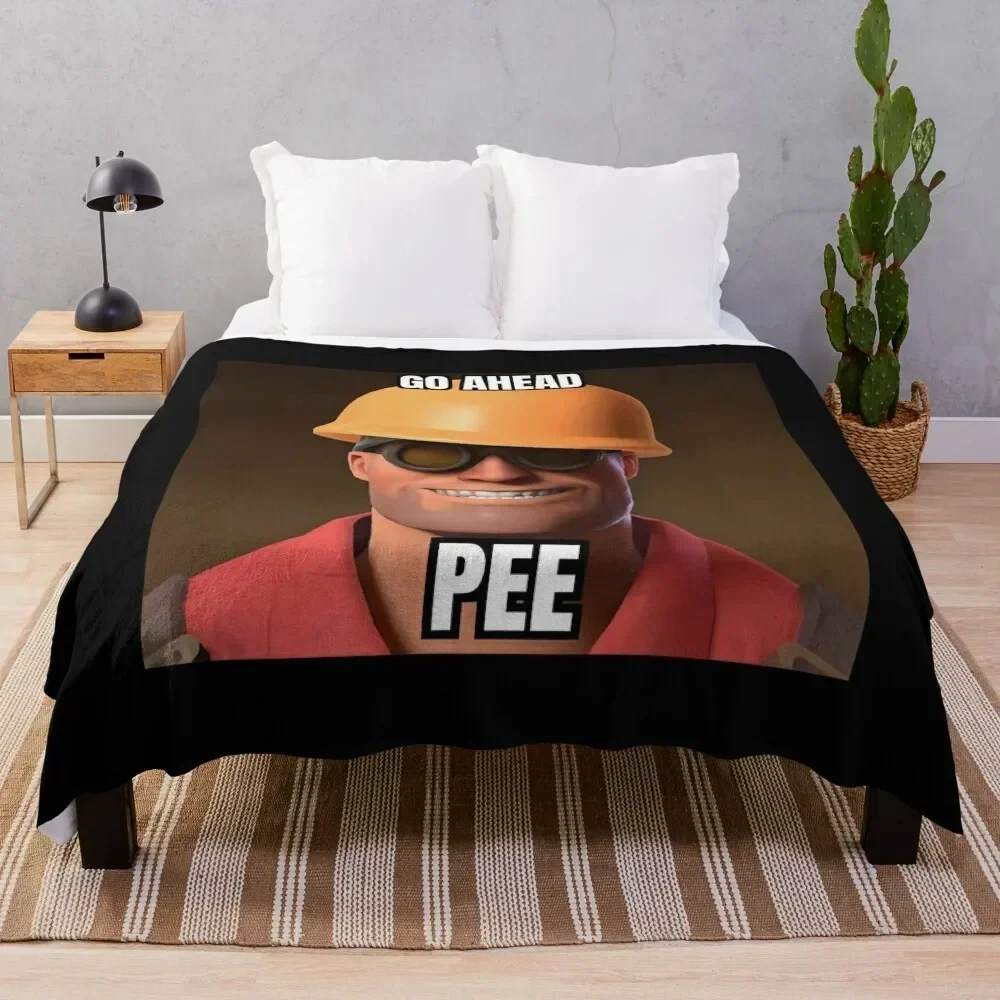 TF2 - Go Ahead Pee Classic . Throw Blanket Picnic Fluffys Large Furry halloween Sofa Quilt Blankets
TF2 - Go Ahead Pee Classic . Throw Blanket Picnic Fluffys Large Furry halloween Sofa Quilt Blankets