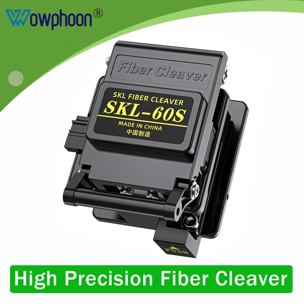 SKL-60S High Precision Fiber Optic Cutter Could Cut / Hot Melt Fiber Cleaver 3 in 1 Optical Fiber Fusion Splicer Cutting Knife
SKL-60S High Precision Fiber Optic Cutter Could Cut / Hot Melt Fiber Cleaver 3 in 1 Optical Fiber Fusion Splicer Cutting Knife