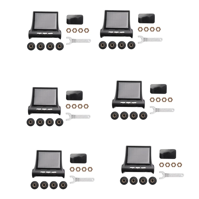 6X Solar Tpms Car Tire Pressure Alarm Monitoring System 4 External Automatic Alarm System
6X Solar Tpms Car Tire Pressure Alarm Monitoring System 4 External Automatic Alarm System
