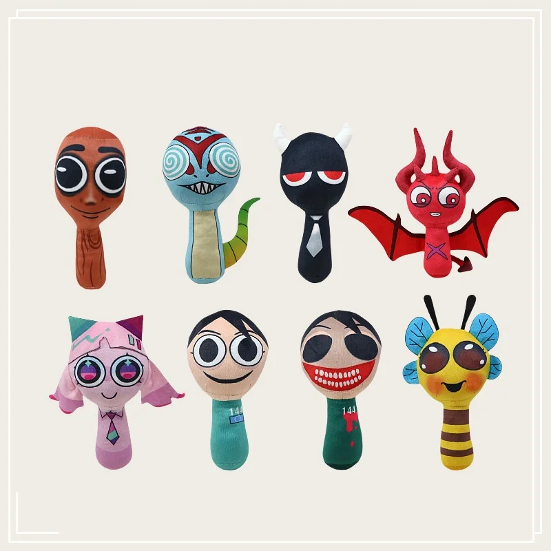 Новые Sprunki Incredibox плюшевые игрушки Tung Tung Tung аниме итальянский мозг Rot плюшевые мягкие куклы коллекционные декор дивана для подарков
Новые Sprunki Incredibox плюшевые игрушки Tung Tung Tung аниме итальянский мозг Rot плюшевые мягкие куклы коллекционные декор дивана для подарков
