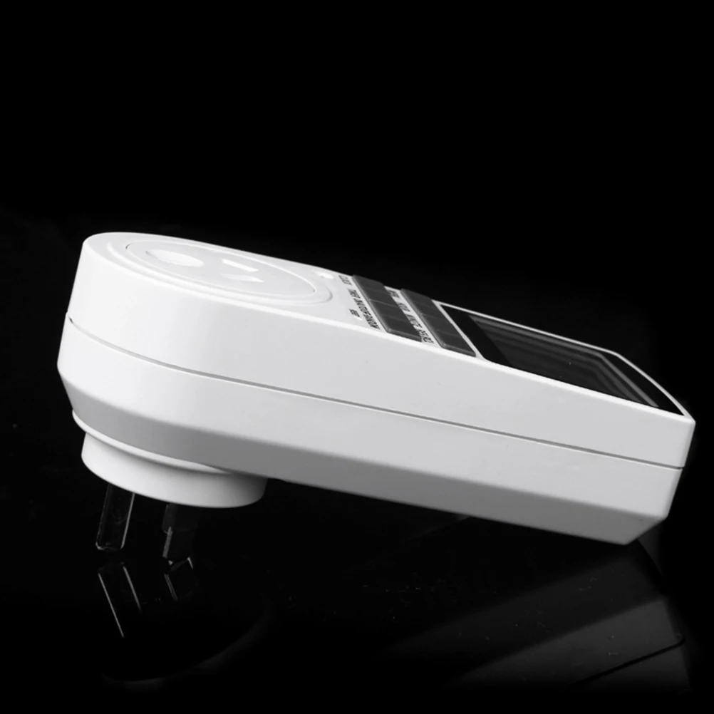 7 Day Programmable Digital Timer Socket For Lights Appliances White Off Programs 16 Daily Schedules Lcd Display Energy
7 Day Programmable Digital Timer Socket For Lights Appliances White Off Programs 16 Daily Schedules Lcd Display Energy