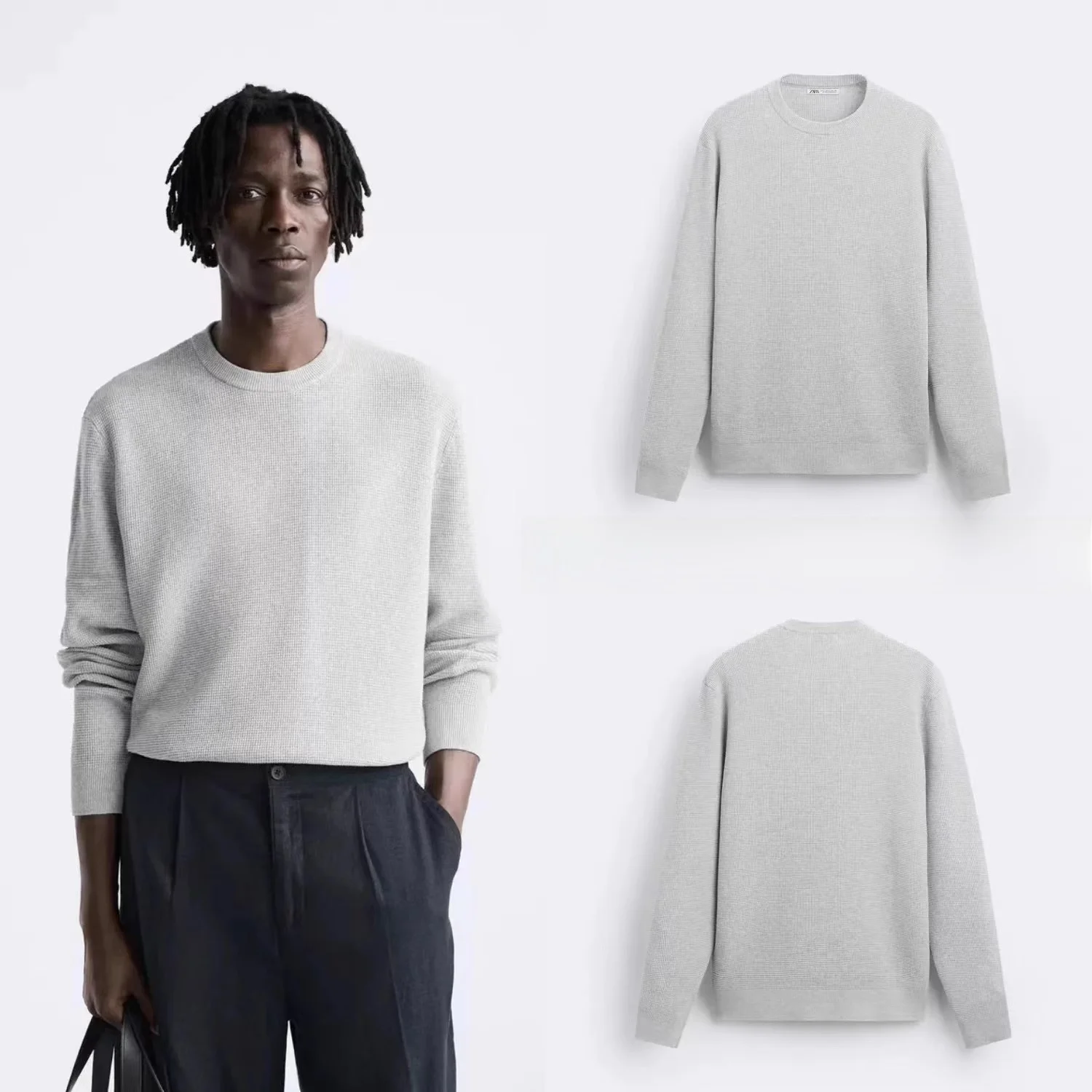 Осенняя новинка: Мужской вязаный свитер с длинным рукавом и круглым вырезом, базовый, фактурный, молодежный, яркий цвет
Осенняя новинка: Мужской вязаный свитер с длинным рукавом и круглым вырезом, базовый, фактурный, молодежный, яркий цвет