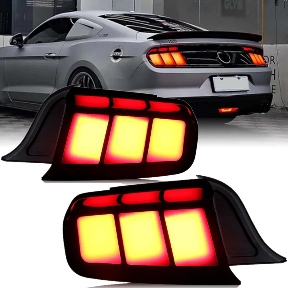 Car Led Rear Lights For Ford Mustang 2015-2019 Accessories Modified Led Tail Lights Assembly Plug And Play
Car Led Rear Lights For Ford Mustang 2015-2019 Accessories Modified Led Tail Lights Assembly Plug And Play