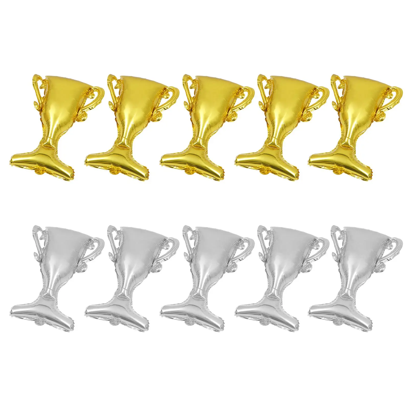 10pcs Trophy Aluminum Film Graduation Party Decorations Golden Graduation Party Balloons Silver Trophy Balloon Reusable
10pcs Trophy Aluminum Film Graduation Party Decorations Golden Graduation Party Balloons Silver Trophy Balloon Reusable