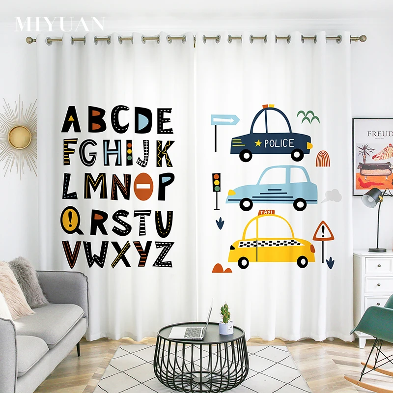 Latest Design High Quality 3D Printed Cartoon Car Excavator Engineering Vehicle Window Curtains For Boys Kids Child Bedroom
Latest Design High Quality 3D Printed Cartoon Car Excavator Engineering Vehicle Window Curtains For Boys Kids Child Bedroom