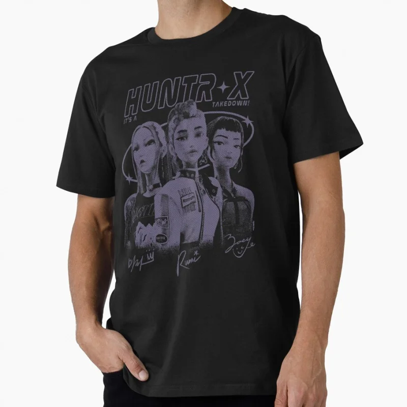 Cute Band Film Huntrix Kpop Demon Hunters Gift T shirt for Anime lover Large size Tops Manga Graphic Print Y2k Clothes Cartoon
Cute Band Film Huntrix Kpop Demon Hunters Gift T shirt for Anime lover Large size Tops Manga Graphic Print Y2k Clothes Cartoon