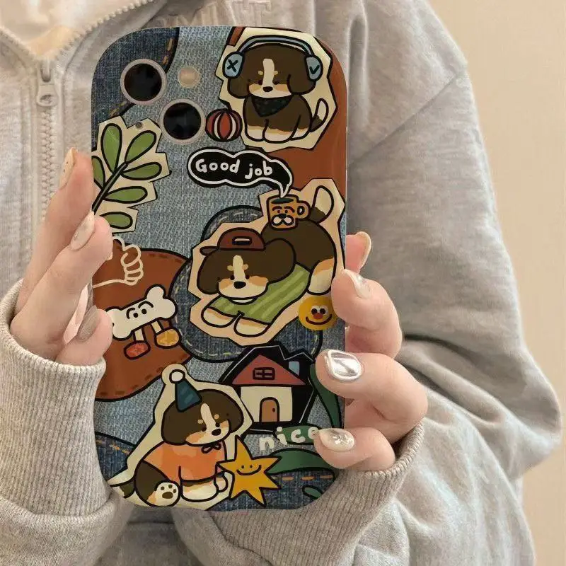 Anime Suitable for IPhone 16 15 14 13 12 11 Pro MaxPlus 78 Xs X Xr Transparent Anti-fall SofShell Protection cowboy Dog ins
Anime Suitable for IPhone 16 15 14 13 12 11 Pro MaxPlus 78 Xs X Xr Transparent Anti-fall SofShell Protection cowboy Dog ins