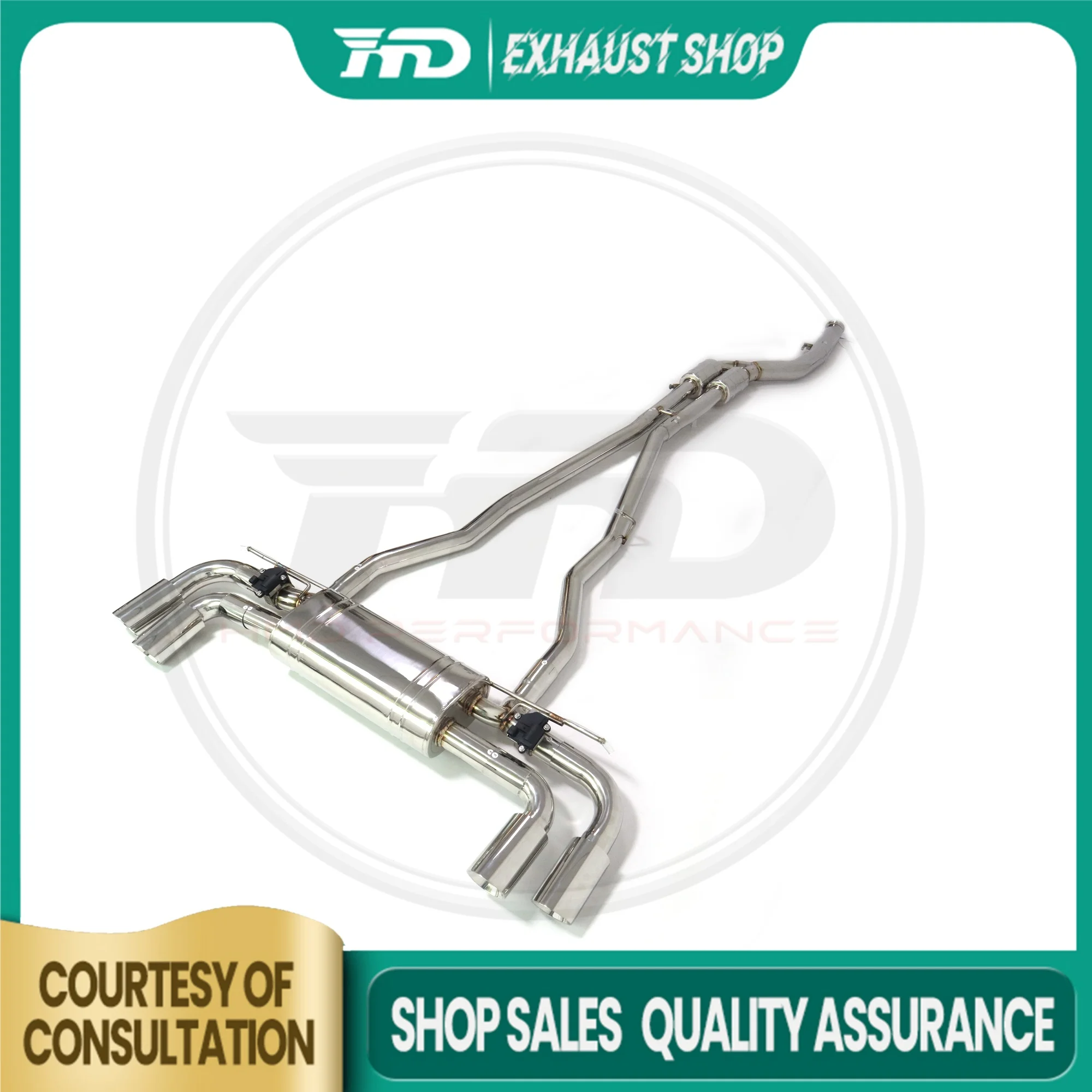 HMD Catback for BMW 540i G30 3.0T Exhaust System Stainless Steel Performance Muffler Valve Pipe Tips Car Accessories
HMD Catback for BMW 540i G30 3.0T Exhaust System Stainless Steel Performance Muffler Valve Pipe Tips Car Accessories