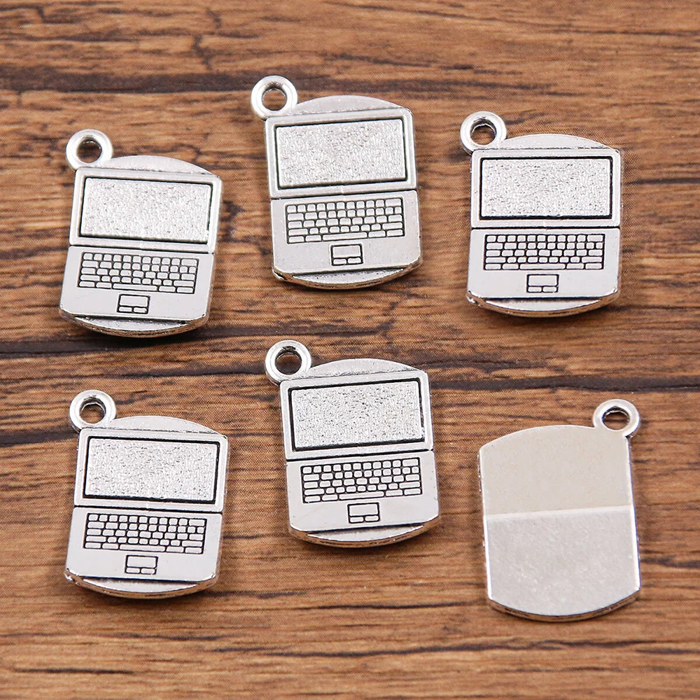 100pcs/lot Jewelry Accessory Retro Alloy Laptop computer shaped DIY Charms Pendant
100pcs/lot Jewelry Accessory Retro Alloy Laptop computer shaped DIY Charms Pendant