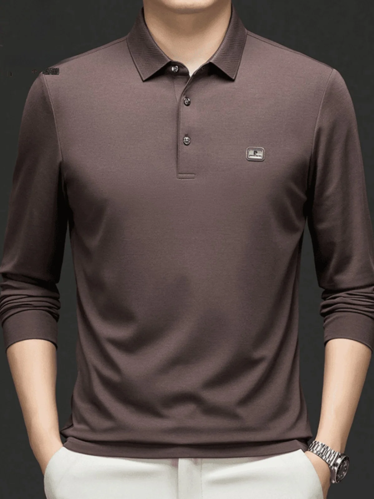 Pierre Cardin Men's Long Sve irt Collared Base Tee Spring Autumn New Sle Loose Fit Chinese Brand M Clothing
Pierre Cardin Men's Long Sve irt Collared Base Tee Spring Autumn New Sle Loose Fit Chinese Brand M Clothing